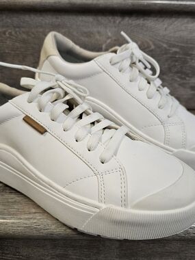Dr. Scholl's Time Off Platform Sneakers White Size 7 Woman